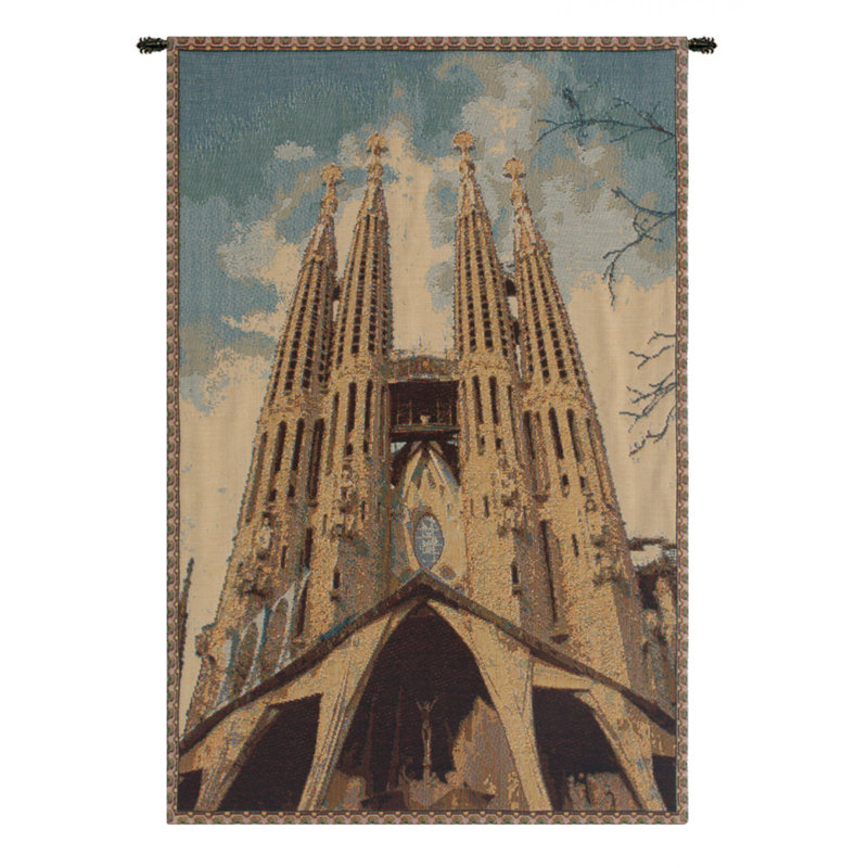 Italian Loom Woven Cotton Blend Wall Hanging
