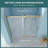 48"W x 76"H Single-Slide Shower Door - 8mm Tempered Glass with 304 Stainless Steel Frame-121381905