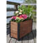 Pot à fleurs surélevé en bois