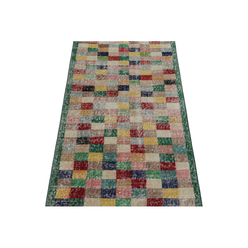 Wool Plaid Area Rug