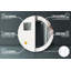 Huldar Glass Flat Wall Mirror