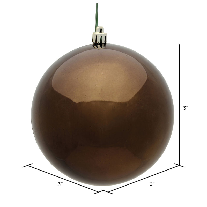 Babiole incassable 3 po, Chocolat brillant