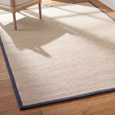 Crissi Auckland Sisal Marble/Dark Gray Area Rug
