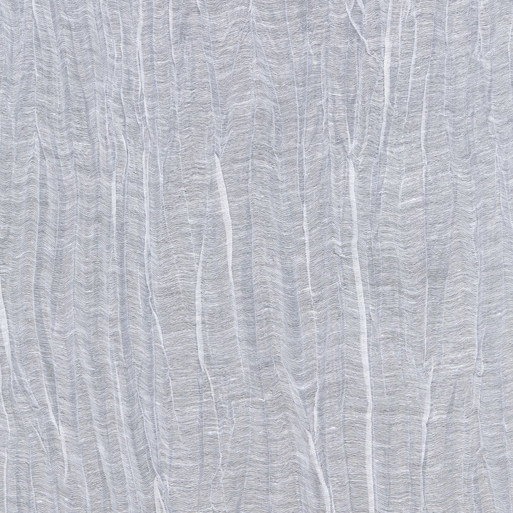 Tissu de lin plissé transparent Atmosphere, Nuage