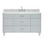 ARIEL Monroe 54 Single Sink Bathroom Vanity with Carrara Quartz Top-559027419-569601535-600647836