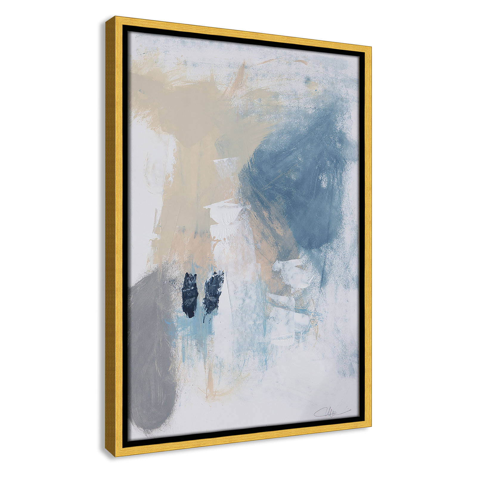 Coastal Carnival II Print by Casa Fine Arts, No Mat, 19.5" H x 13.5" W x 2" D, Gold Floater Framed Canvas