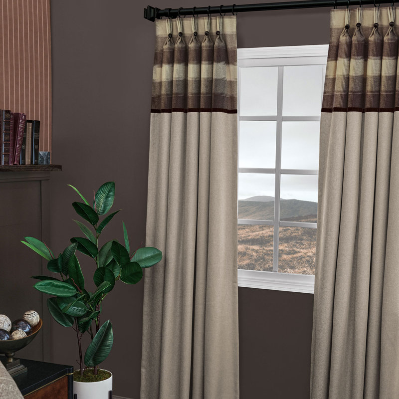 Highland Room Darkening Curtain, 20" W x 96" L
