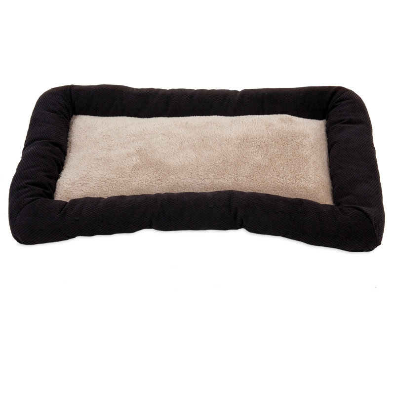 Traversin Snoozzy Mod Chic, Moyen (l 29 po x P 18 po x H 2,5 po), Noir