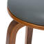 Tabouret de bar rotatif 27,56 po Baela-645791716