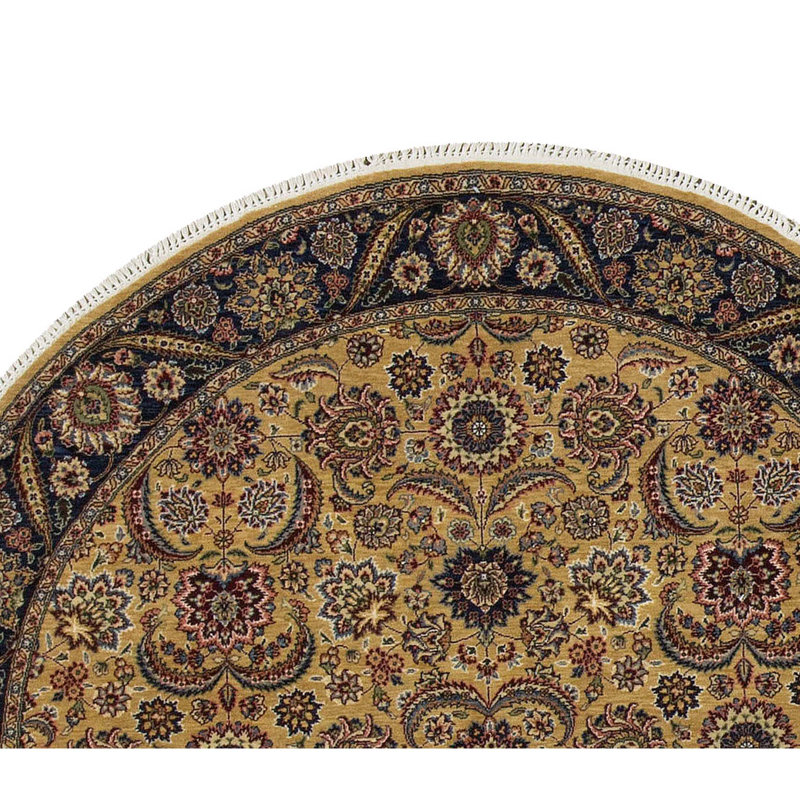 Manchuria One-of-a-Kind Round 6' X 6' Hand Knotted Area Rug