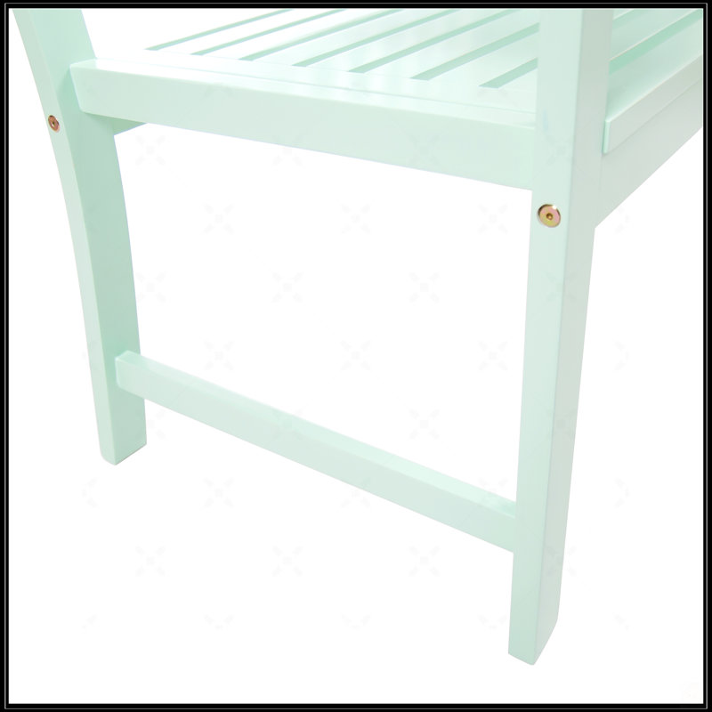 Banc en bois Farmhouse, Menthe