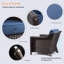Jaymae 2 - Person Patio Conversation Set with Cushions-1943673581