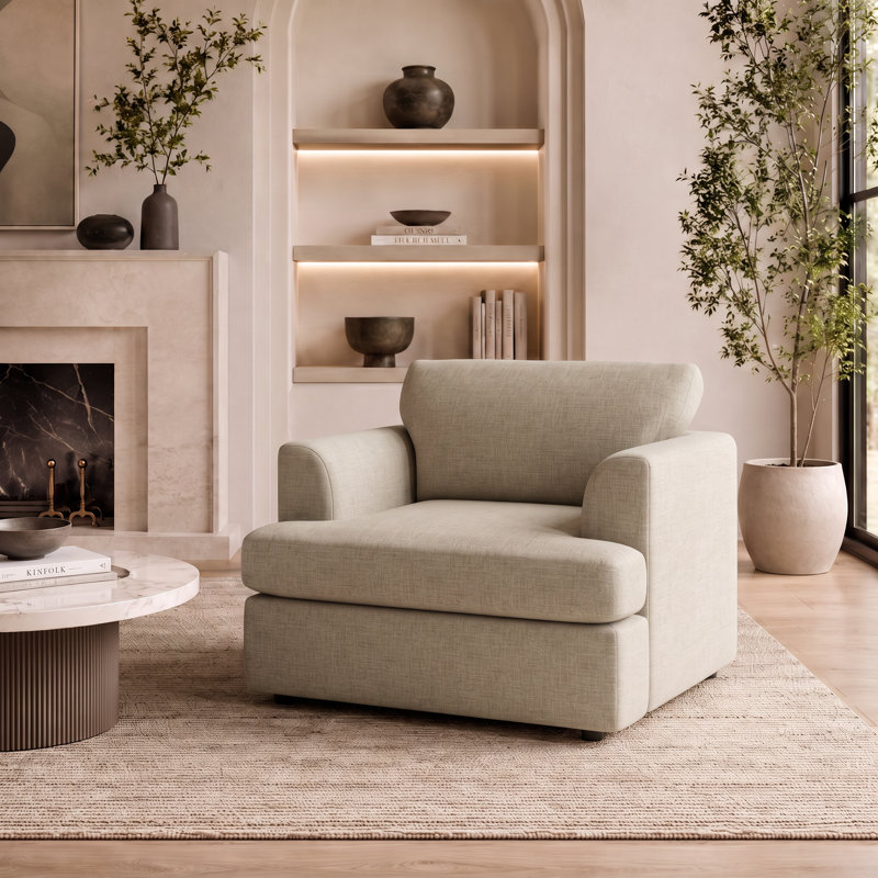 Fauteuil d'appoint Brooks Binford, Blé turbo