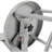 Adjustable Height Ergonomic Industrial Stool Footring