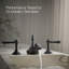 Artifacts® Widespread Faucet Bathroom Sink with Drain Assembly-90941736