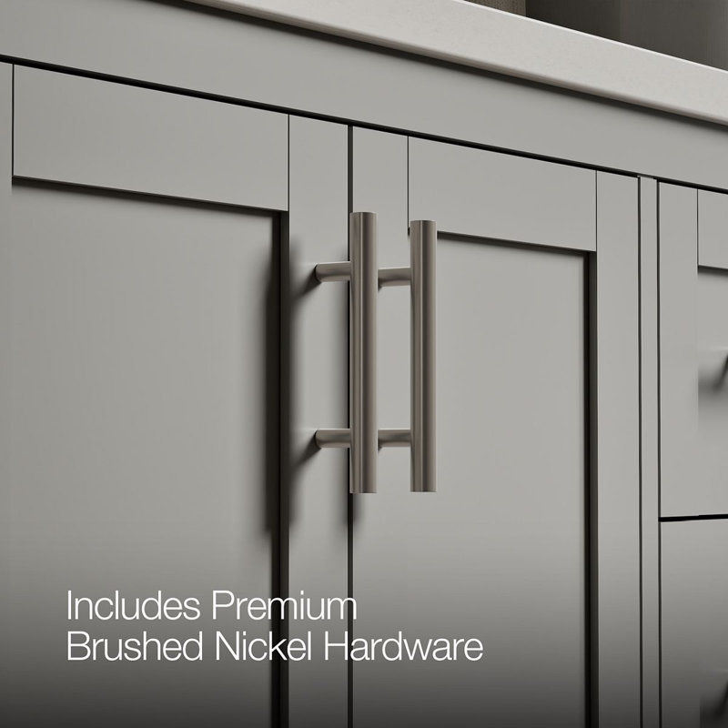 49" Single Bathroom Vanity Set, Atmos Grey, Atmos Gray