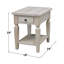 Table de bout avec rangement Briseno-1385372364