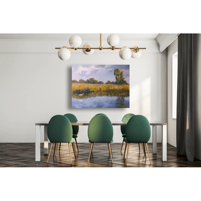 Intercoastal - Artist Enhanced Canvas Print, 20" H x 24" W x 1" D, Unframed