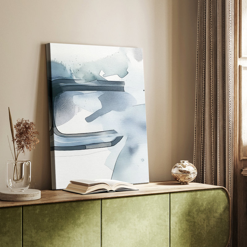 ABSTRACT Series DCCXII -Custom Wrapped Gallery Cavas, 27" H x 18" W