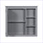 Armoire de rangement murale moderne avec miroir-543936888