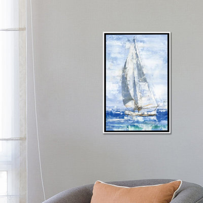 «Blue Sails I» par Ethan Harper - reproduction d'art