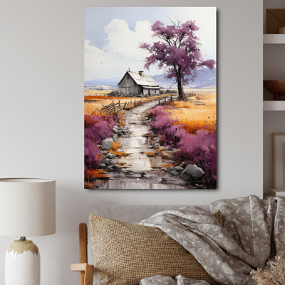 Héritage mauve campagnard