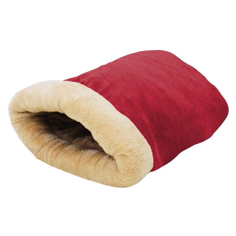Goopaws Nest Pet Bed, Red