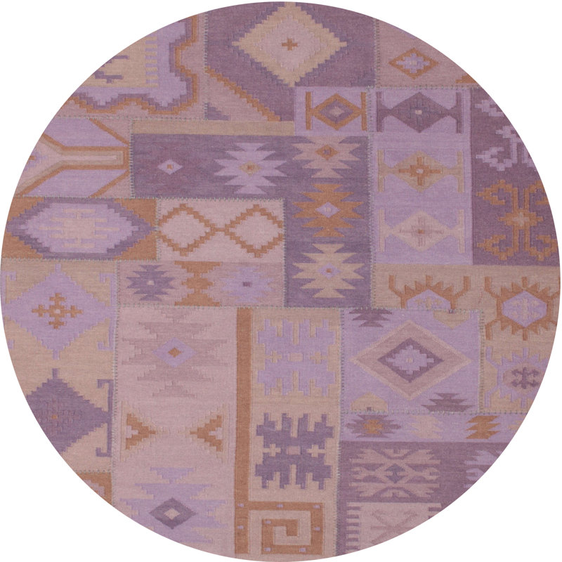 Tapis mauve Barrackville, Rond 5 pi