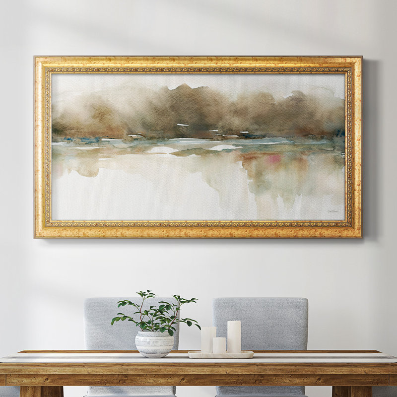 Softer Reflections " Softer Reflections ", 21" H x 37" W x 1.5" D