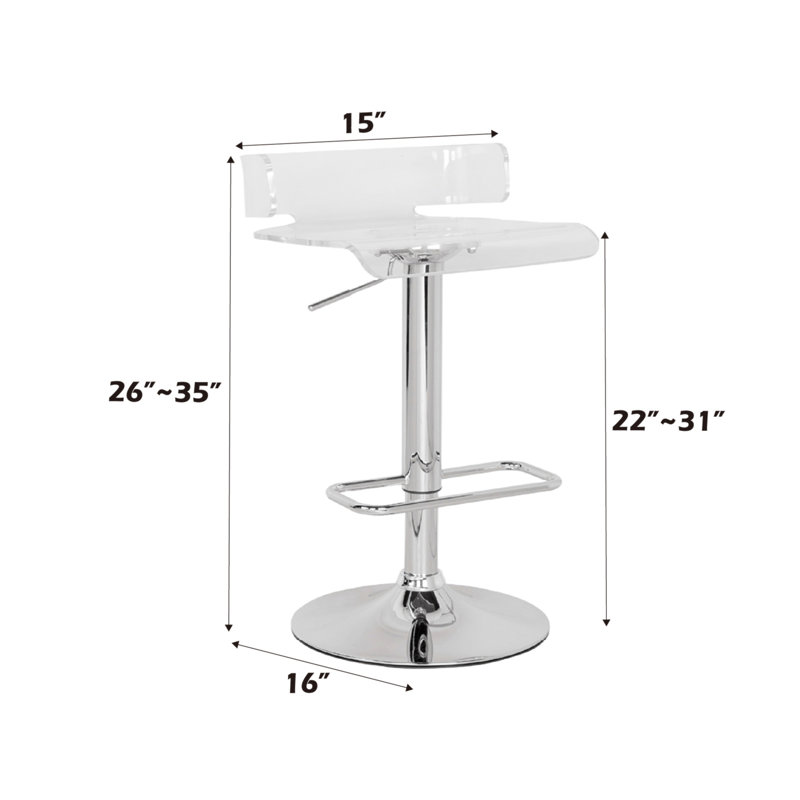 Tabouret réglable avec pivot