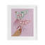 Holly Jolly Festive Flags, reproduction sous verre encadrée, conception de Chen Alyesh-60088632-60088638