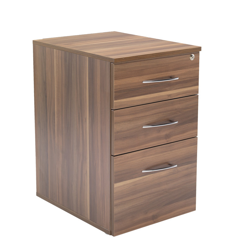 Bondurant 43.5cm Wide 3 -Drawer File Cabinet, Dark Walnut