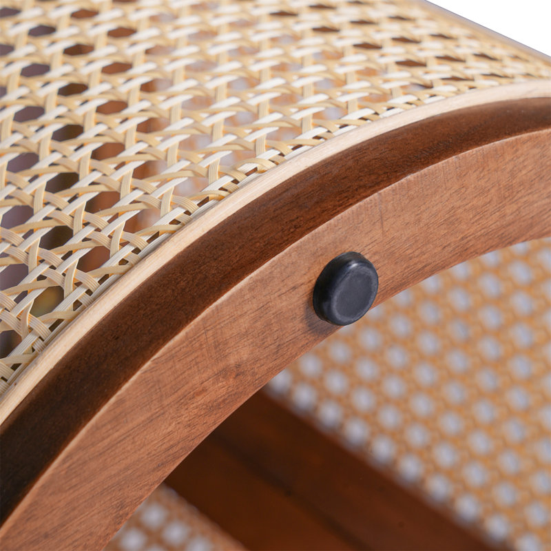 Table de bout ronde 15,70 po, Noir