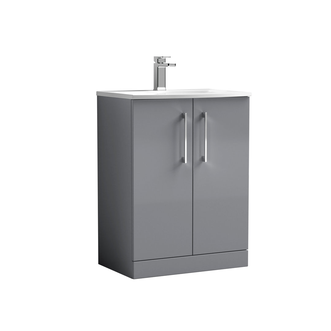 Arno 600mm Free-standing Standard Single Vanity