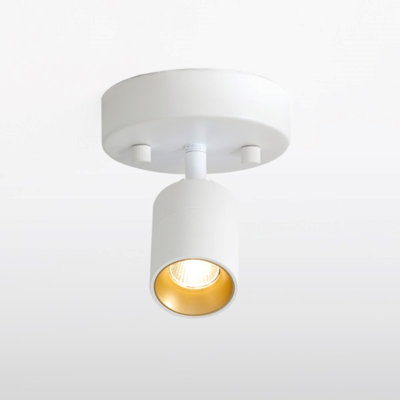  1 - Light 4.7'' Simple Cylinder LED Directional and Spotlight