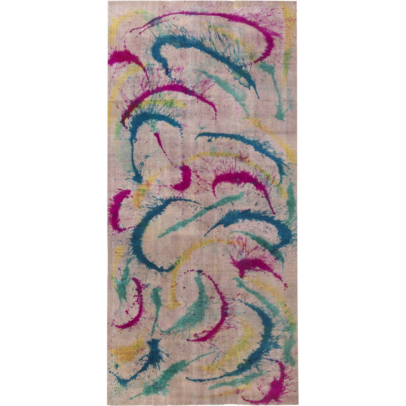 One-of-a-Kind Runner 6'4" X 14'2" Hand Knotted Area Rug