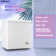 5.0 Cu.ft Chest Freezer with Intelligent Temperature Control(-15°F to 41°F), Top Open Door Deep Freezer with TWO Hanging Baskets and Side Defrost Water Drain