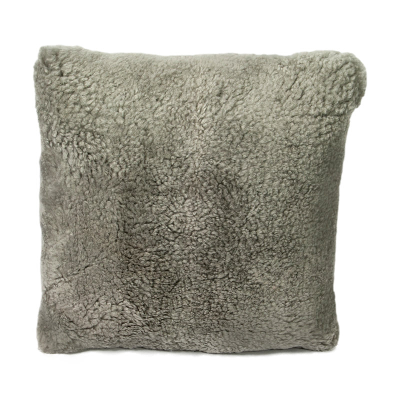 Lowellville Square Cushion, Light Grey