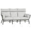 Majorca 83" Wide Outdoor Patio Sofa with Cushions-1542507519-1534037343