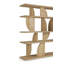 Geometric Solid Wood Geometric Bookcase-919353722
