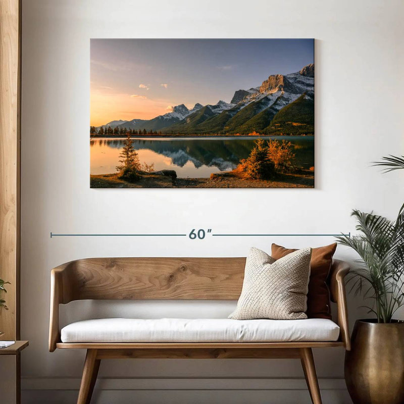 Alvord Mount Rundle Sunrise, 30" H x 45" W