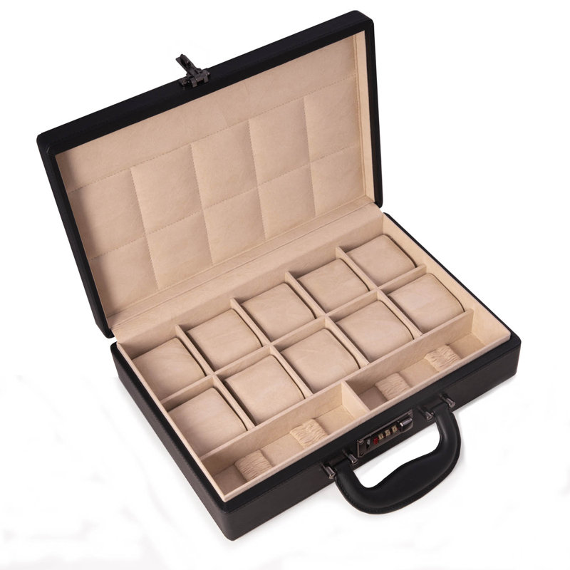 Wood Watch Box + Locking