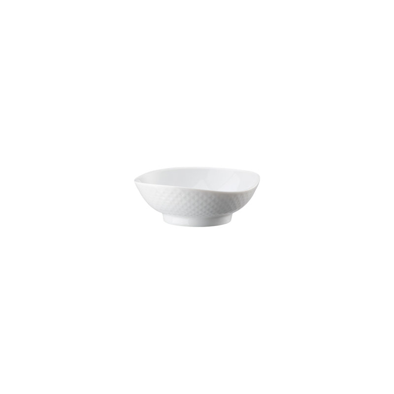 Junto Handmade Porcelain Cereal Bowl, White
