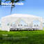 10x20' Outdoor Wedding Tent With 6 Removable Sidewalls & Reflective Material Party Feature