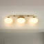 Éclairage pour salle de bain 3 lumières Chanda en or brossé avec abat-jour en verre opale 24 po Chanda-1748818806-1748818760