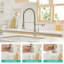 Robinet de cuisine de purificateur d'eau potable, robinet d'évier de cuisine rétractable-116628549