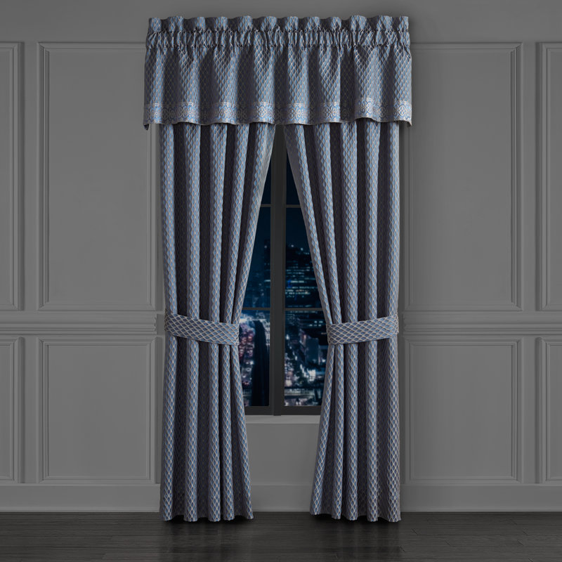 Leah Curtain Panel Pair, 50" W x 95" L