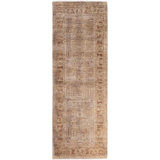 Overdyed One-of-a-Kind 2' 7" X 7' 9" Hand Knotted Area Rug