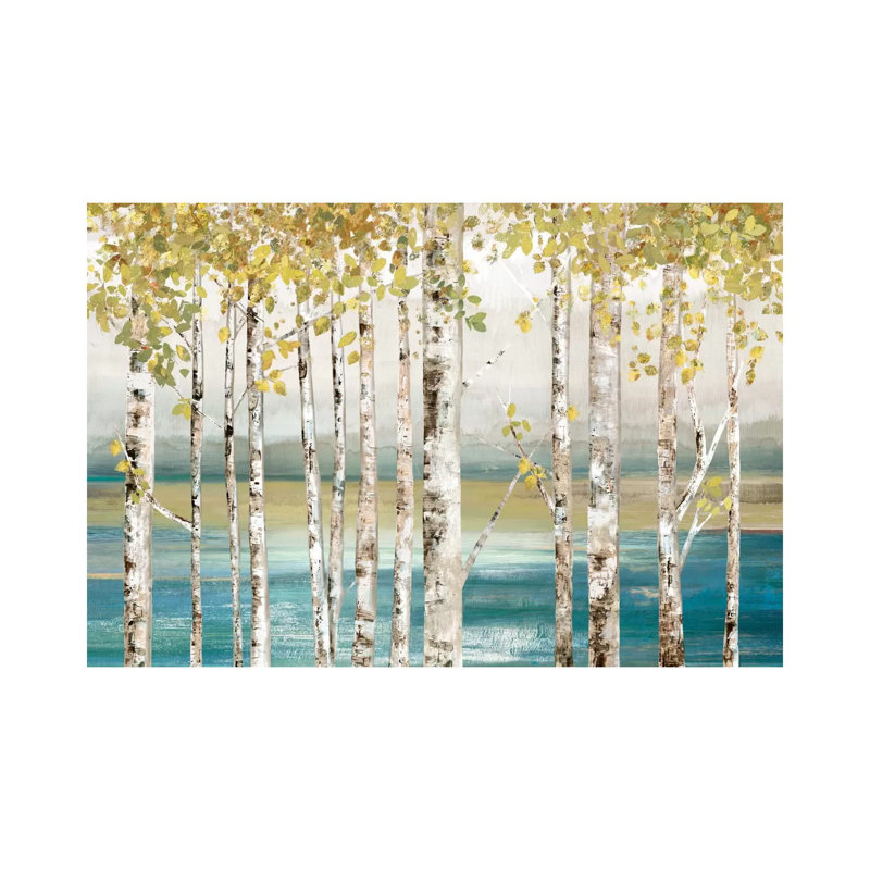 Down By The River I by Allison Pearce - Wrapped Canvas Painting, 20.32 cm H x 30.48 cm W