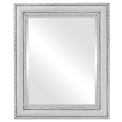 Workington Wood Flat Wall Mirror